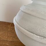 Vase Scavo, Murano, blanc, circa 1980