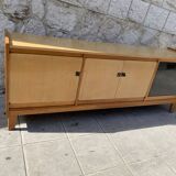 Vintage ash sideboard from the 1950s