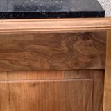 Parisian art deco buffet walnut brut massive 1920