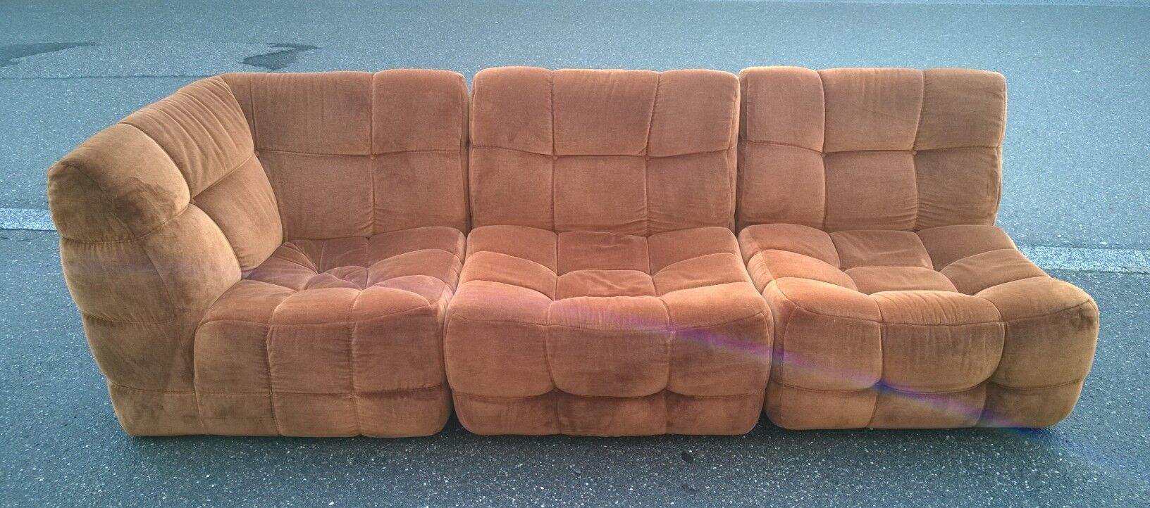 80s modular sofa