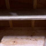 Raw wood buffet