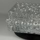 1960s 1970s Ceiling or Wall Lamp Bubble Glass Germany Space Age Design