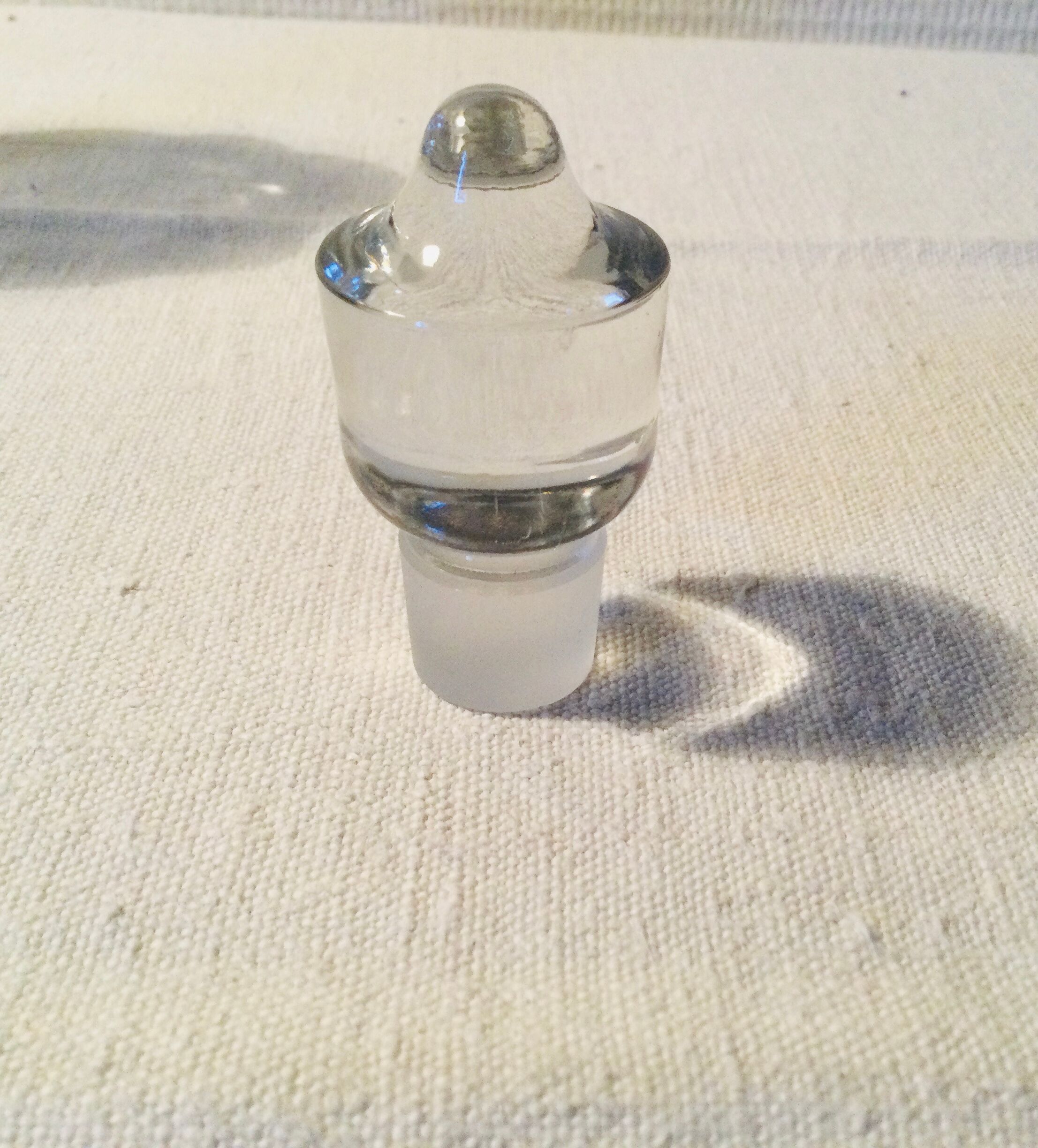 Flacon de parfum cristal Balenciaga  année 50