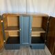 Luberon's "black blue" art deco buffet
