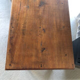 Small oak telephone cabinet
