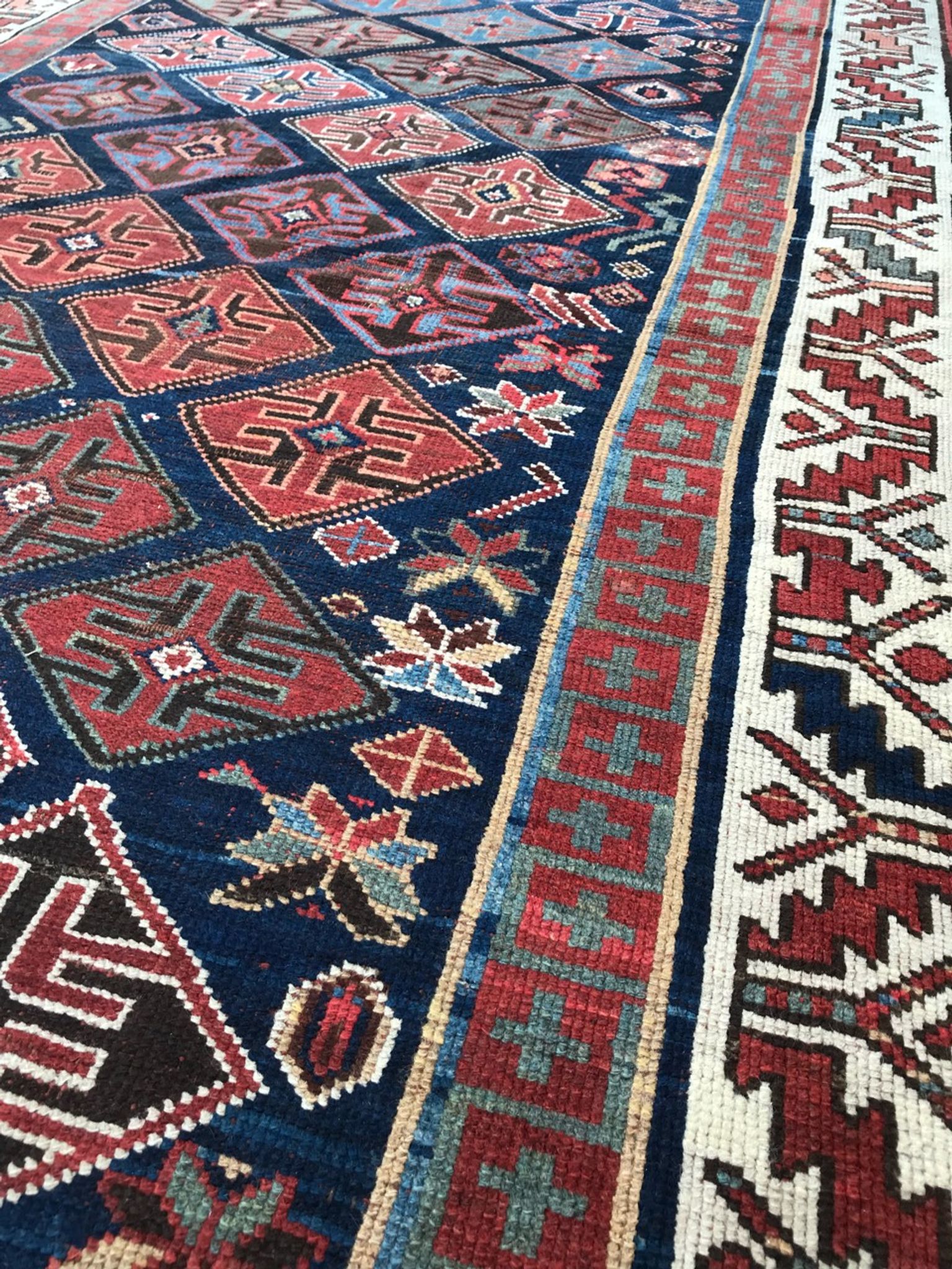 Ancient carpet northwest of Iran 139x284 cm