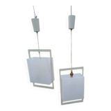 Pair of vintage pendant lights from the 70s