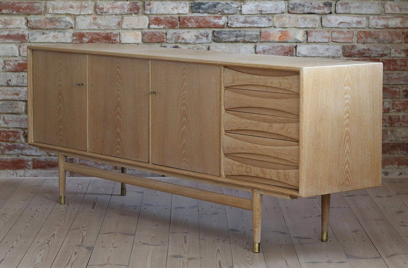 Sven Andersen Sideboard in Oak, Scandinavian Modern, 1950s