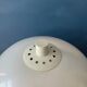 Dijkstra table lamp - vintage mushroom desk lamp - white Space Age light