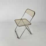 Vintage Plia Folding Chair by Giancarlo Piretti for Castelli, 1970s
