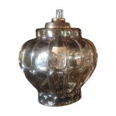 Baladeuse bulbe cristal doré