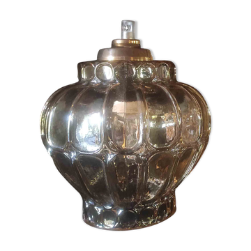 Baladeuse bulbe cristal doré