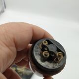 Old wooden and Bakélite art deco switch