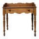 Bureau anglais, console en pin