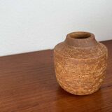 Modern West German ceramic vase from the mid-century by Ü-Keramik Übelacker, 1960s.