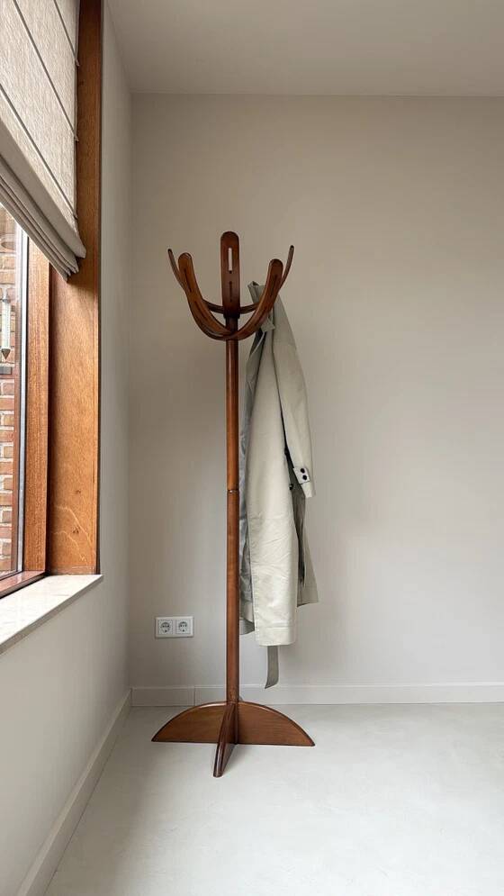 Vintage wooden ‘Cactus’ coat rack by Pallavisini