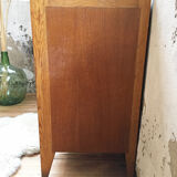 Commode vintage en rotin