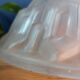Old Degué Compiegne Chandelier Art Deco suspension white glass paste Numbered