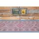 Vintage Turkish hand-knotted runner rug 83x410