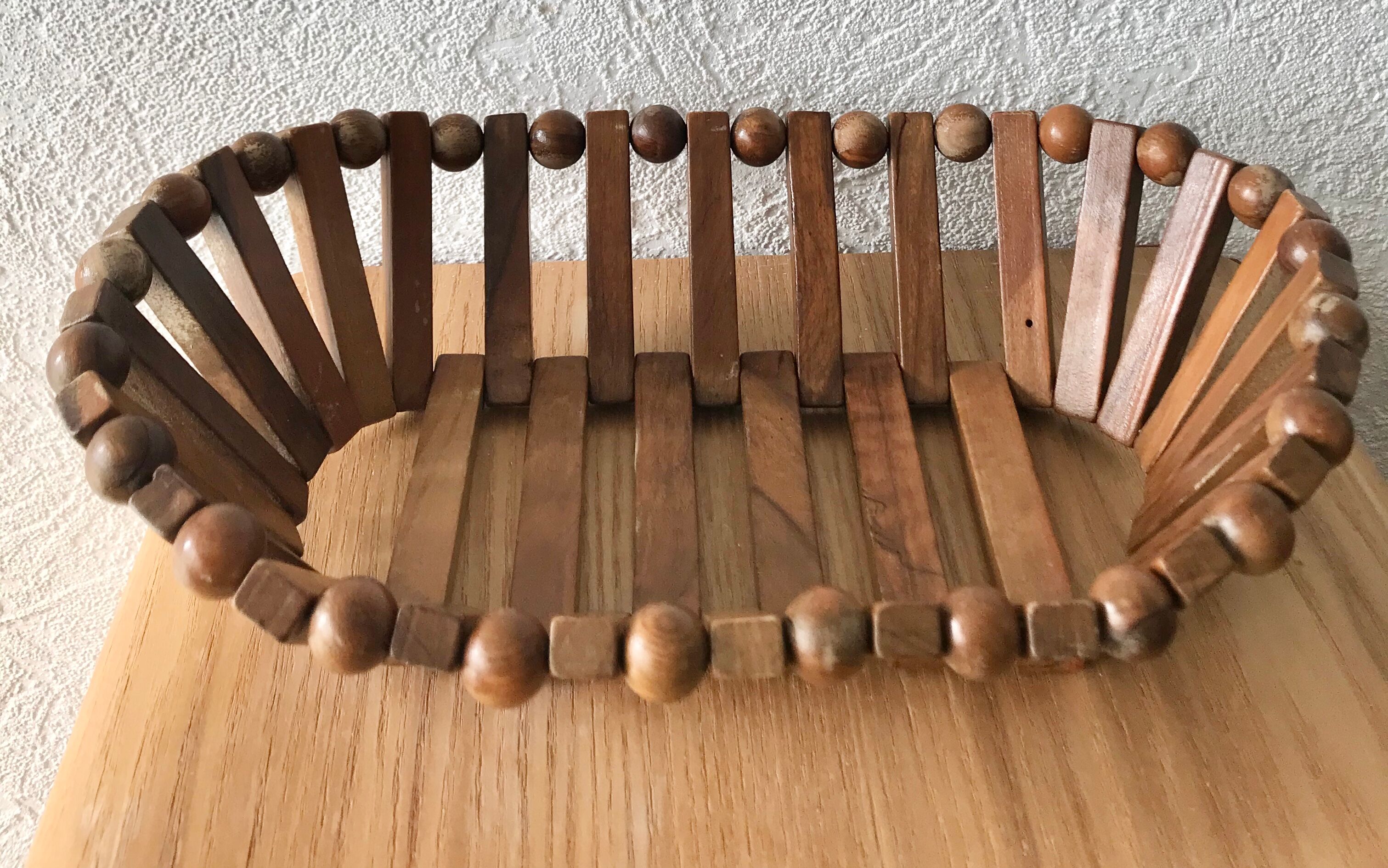 Corbeille en bois
