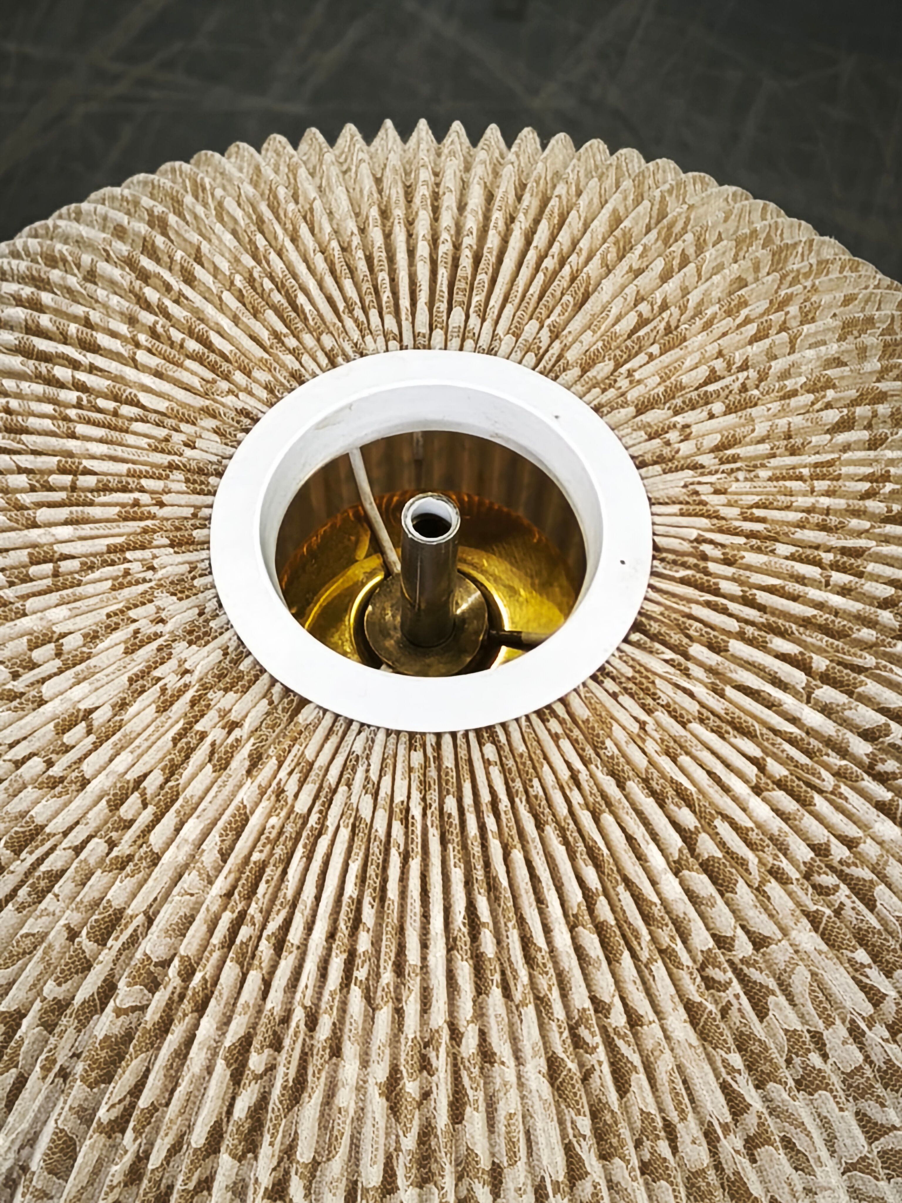 German Mid-Century Floor Lamp with Globe Shade, 1960s