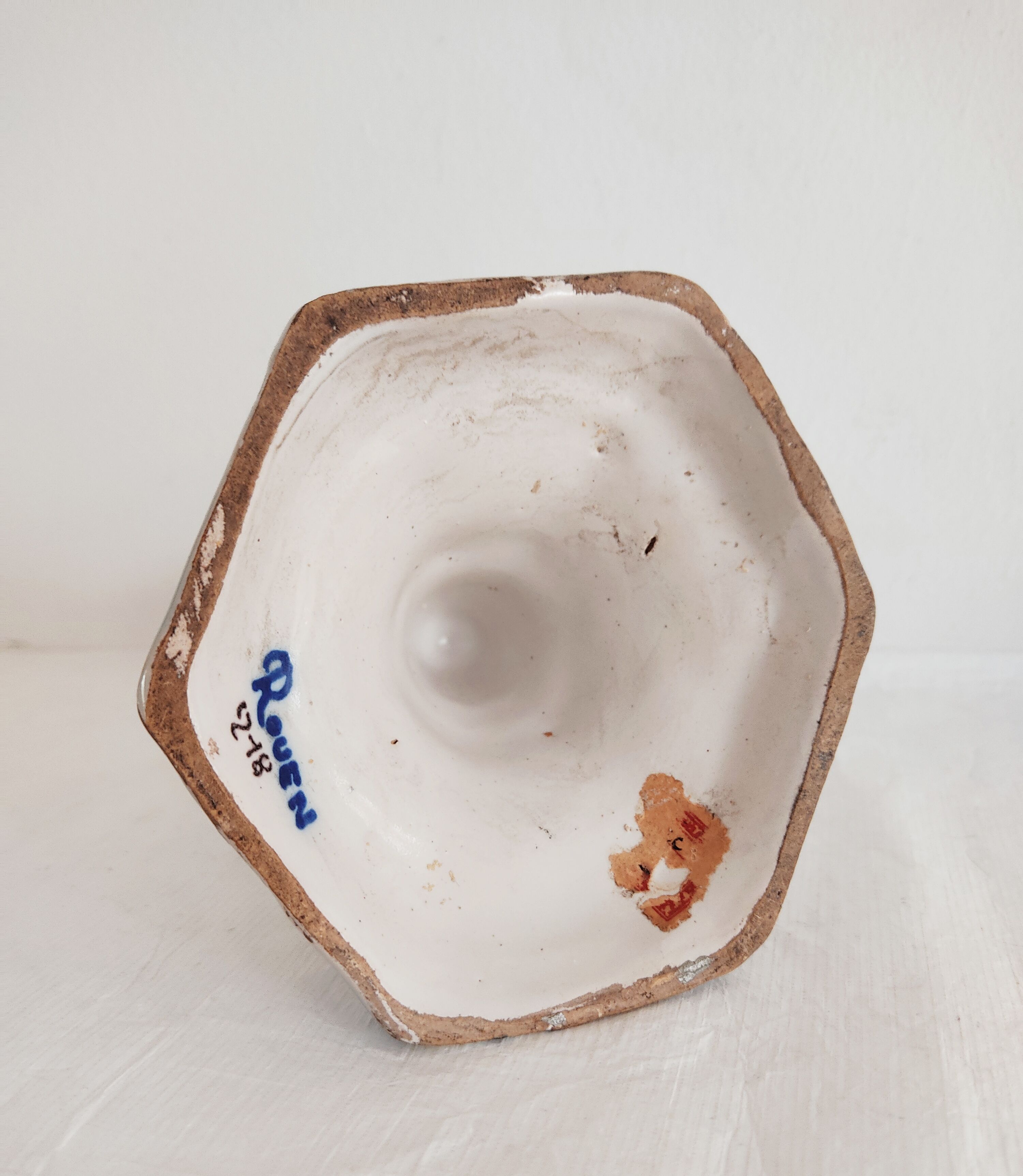 Rouen 19th century bougeoir