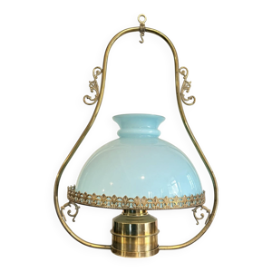 Suspension Lustre Billard - fleurs
