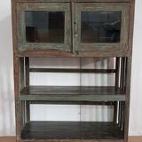 Old cupboard burmese teak shelf