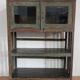 Old cupboard burmese teak shelf