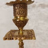 Pair of Victorian candlesticks