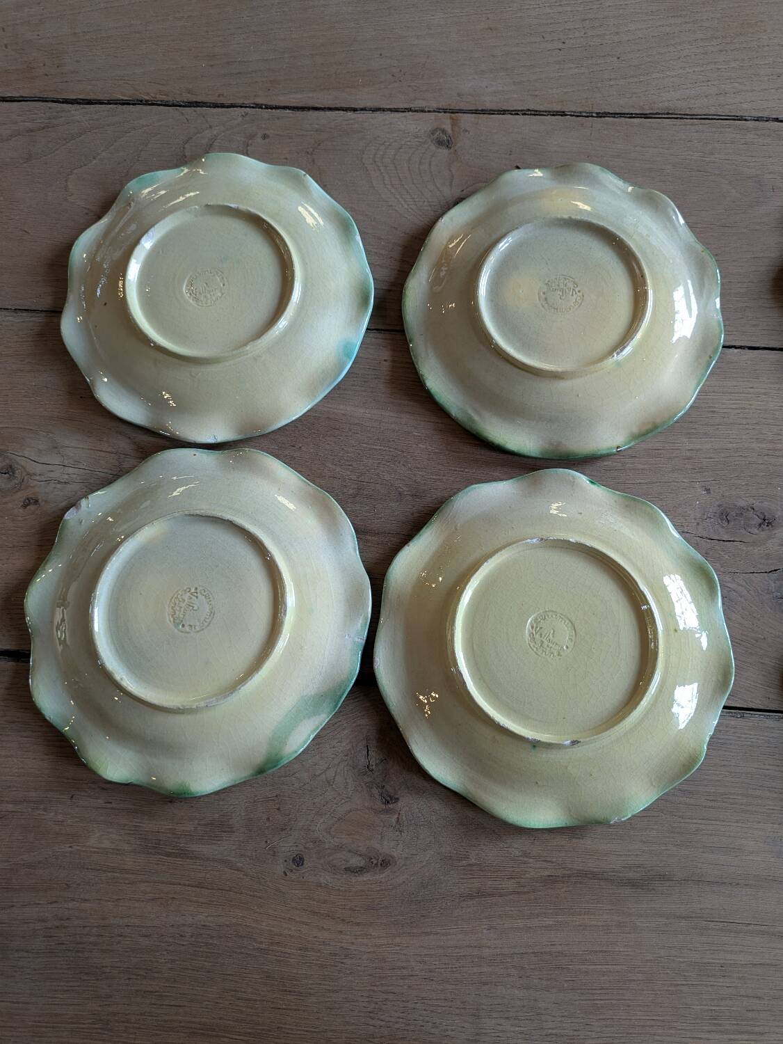 Vallauris dessert plates
