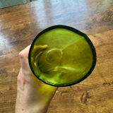 Vase soliflore corne verte