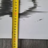 Painting on stretched canvas