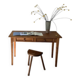 Oak tripod stool 1950