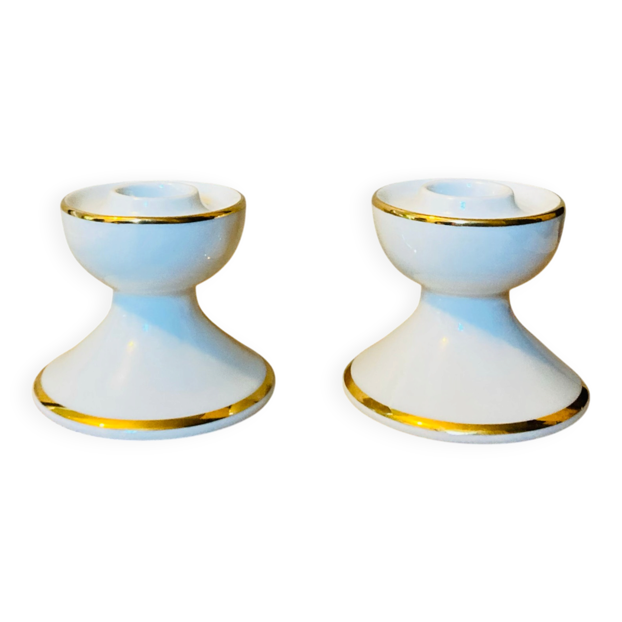 Vintage candlesticks stamped Winterling Marktleuthen Bavaria Germany
