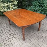 Large farmhouse table, 19th century