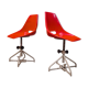 Pair of swivel chairs by Miroslav Navratil for Vertex