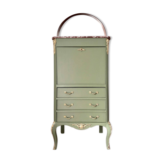 Antique Louis XV secretary desk, restyled and renovated