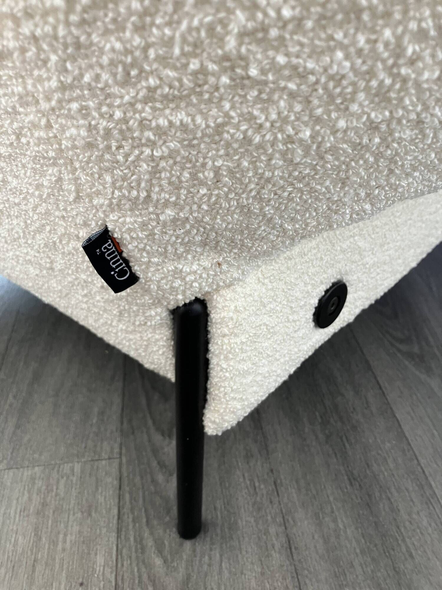 Paipai armchair Cinna + footrest