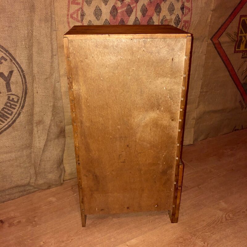 Old furniture 24 drawers Manufrance - Watchmaker's layette