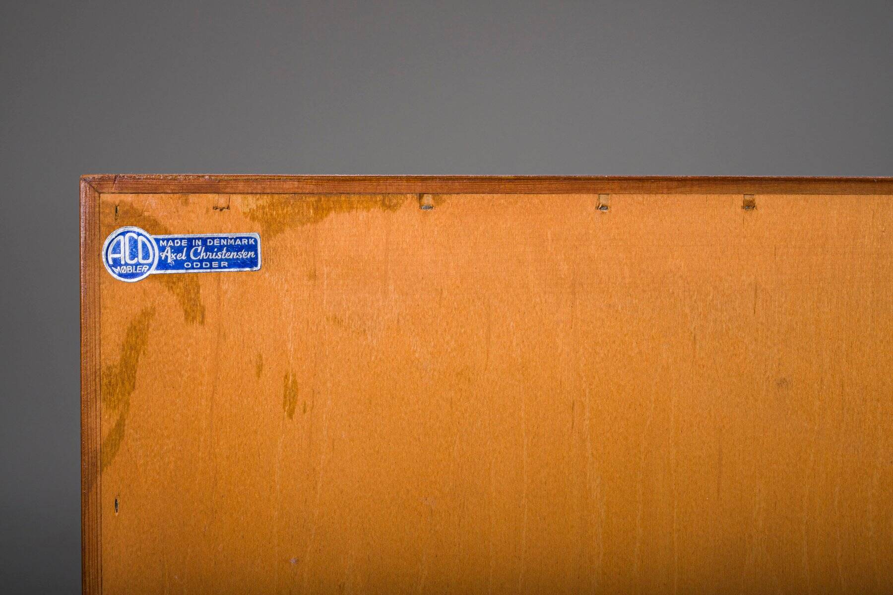 Vintage Danish teak sideboard by Axel Christiansen for Aco Møbler, 1960s