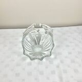 Vintage glass basket emptier