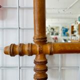 Wood mirror carved bamboo style