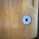 vintage wooden school desk with its chair