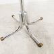 Coat rack with 12 chrome and black plastic hooks, 1960s