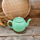 Vintage turquoise teapot