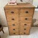 Craft furniture with drawers shell handles