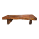 Wasi Sabi Brutalist Solid Wood Coffee Table
