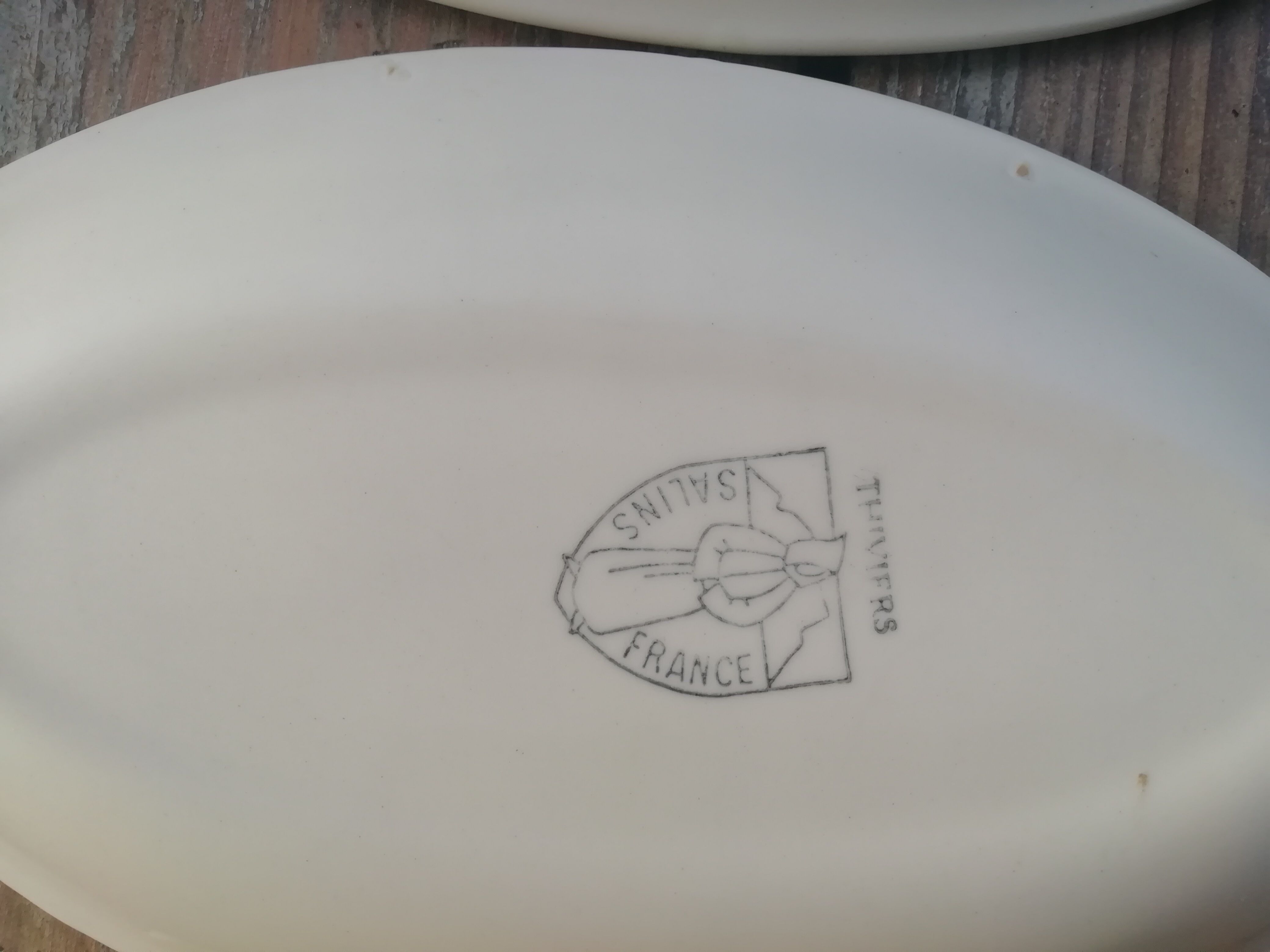 Pair of saline ravines