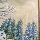 Acrylic Snow Landscape